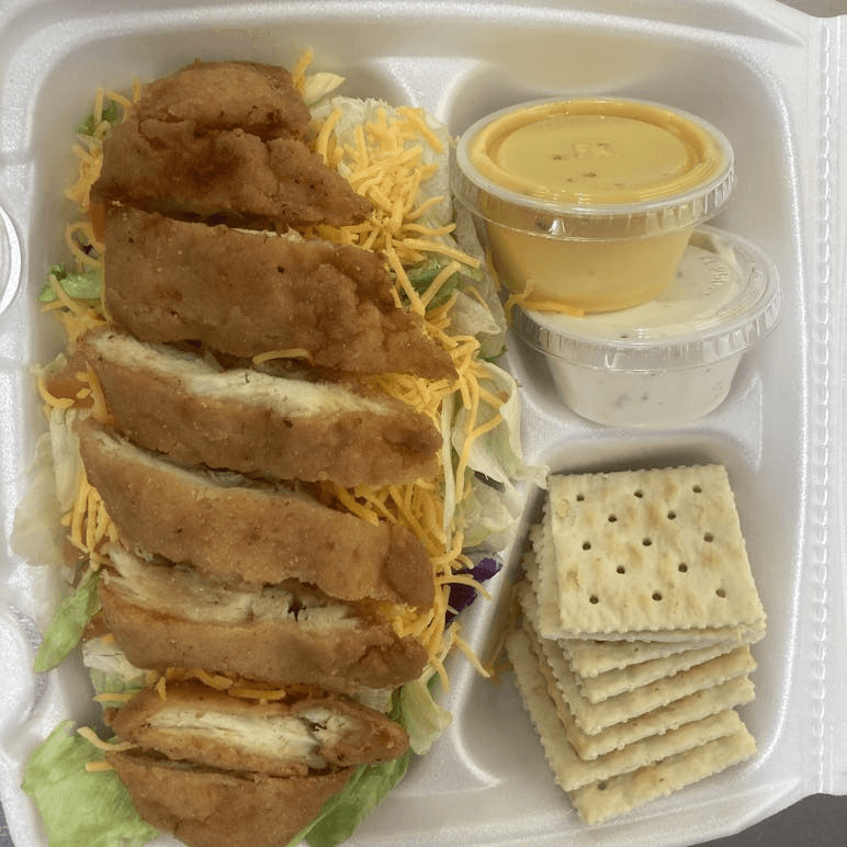Chicken Strip Salad