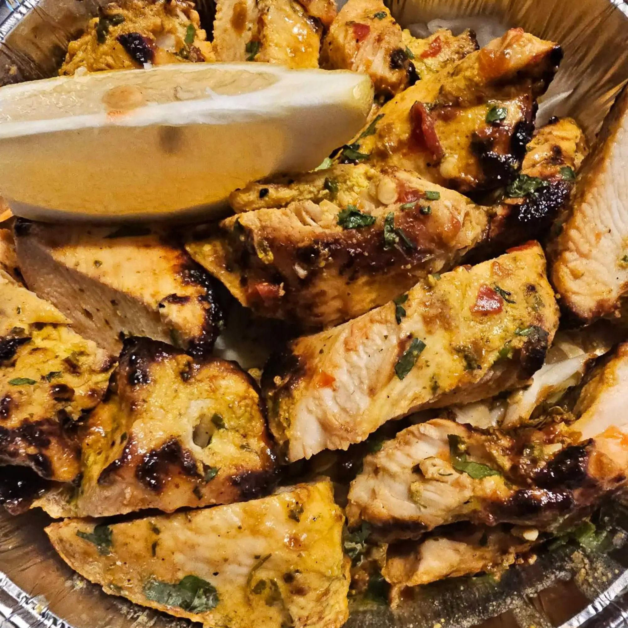 Garlic chicken tikka