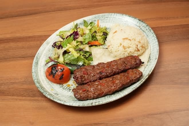 Lamb Adana Kebab Platter