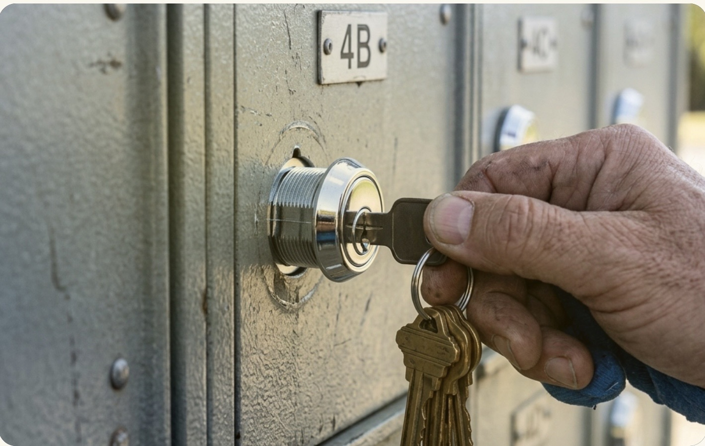Mailbox Lock Replacement