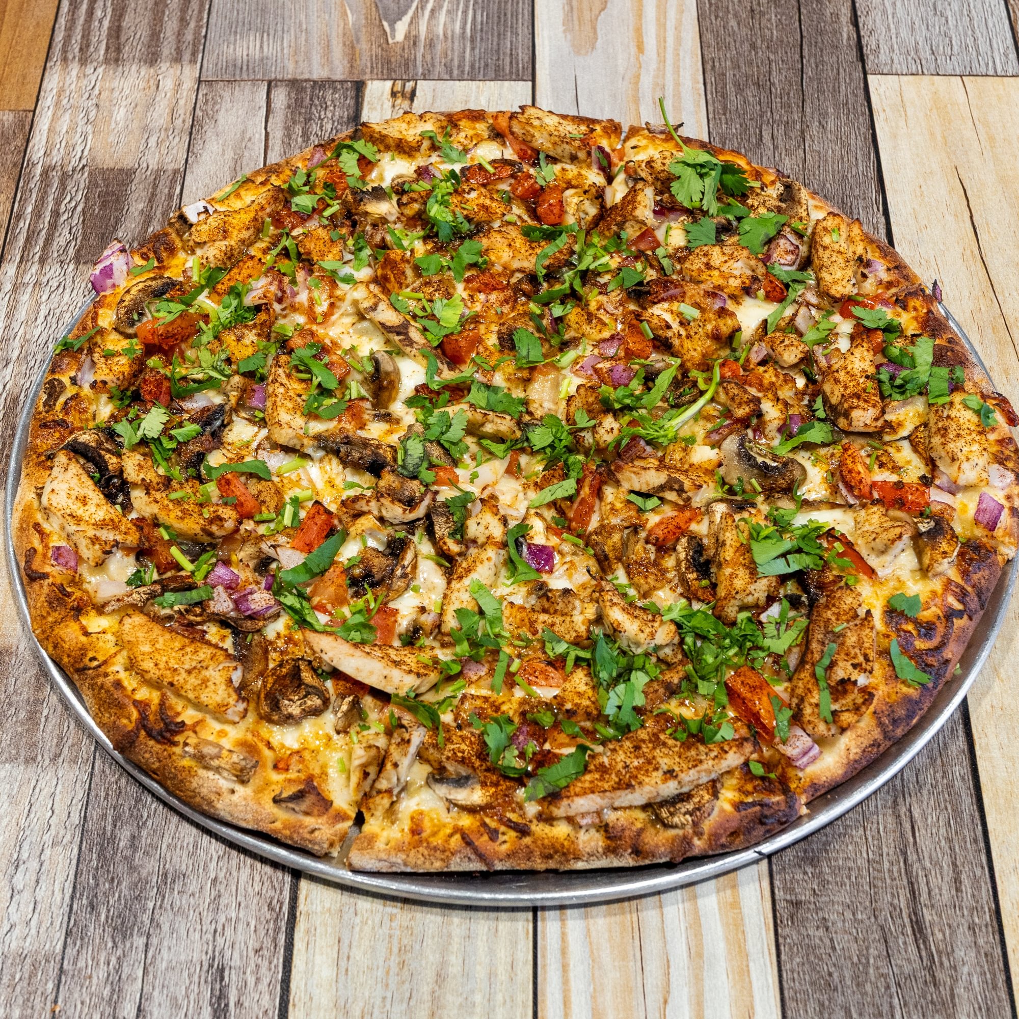 Chipotle Chicken Pizza