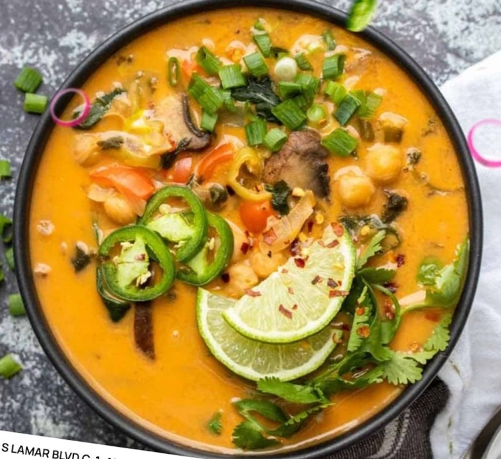 Yellow Curry Soup