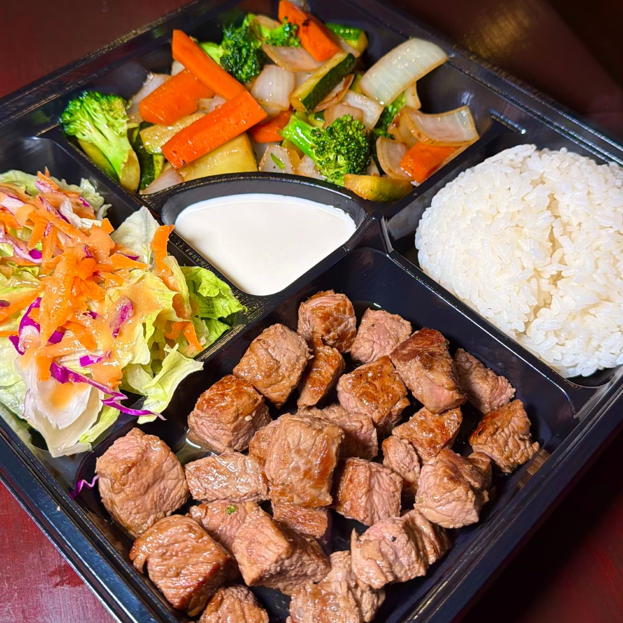 Hibachi New York Steak Bento