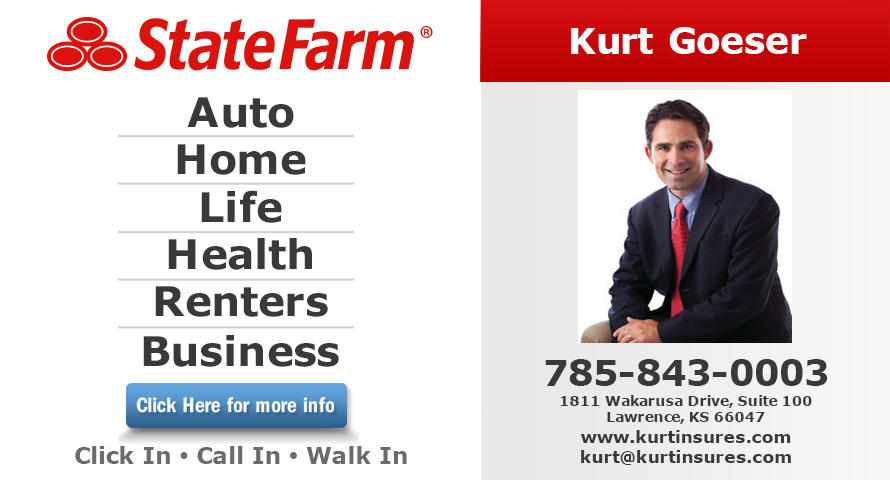 Kurt Goeser - State Farm Insurance Agent - 1811 Wakarusa ...