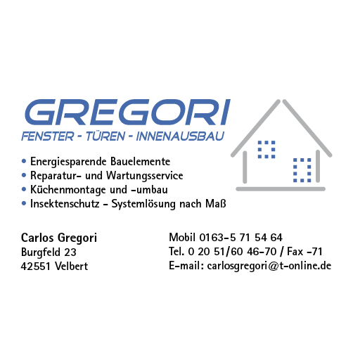 Logo von GREGORI Fenster-Türen - Innenausbau