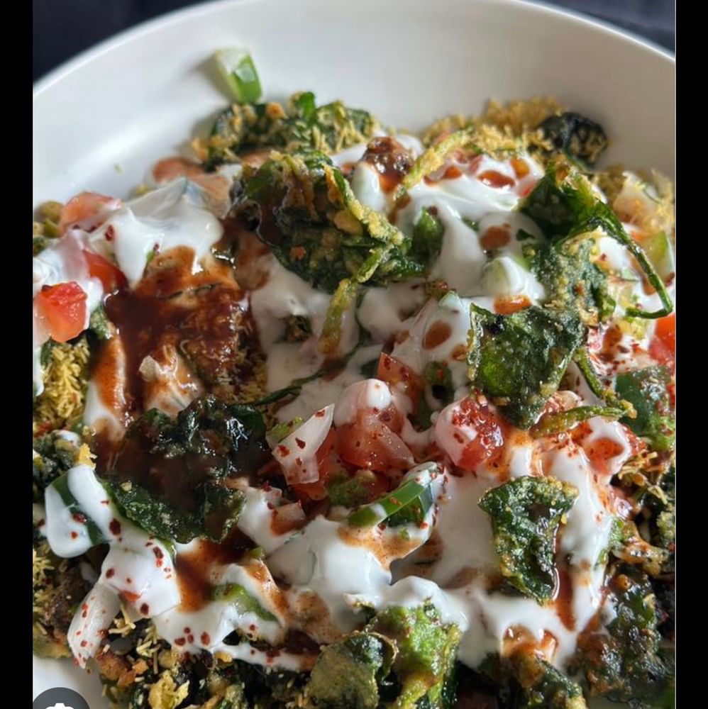 Spinach Chaat