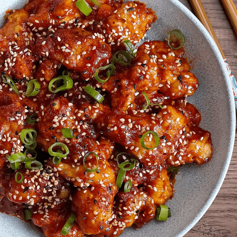 Korean Chicken Rice Bowl