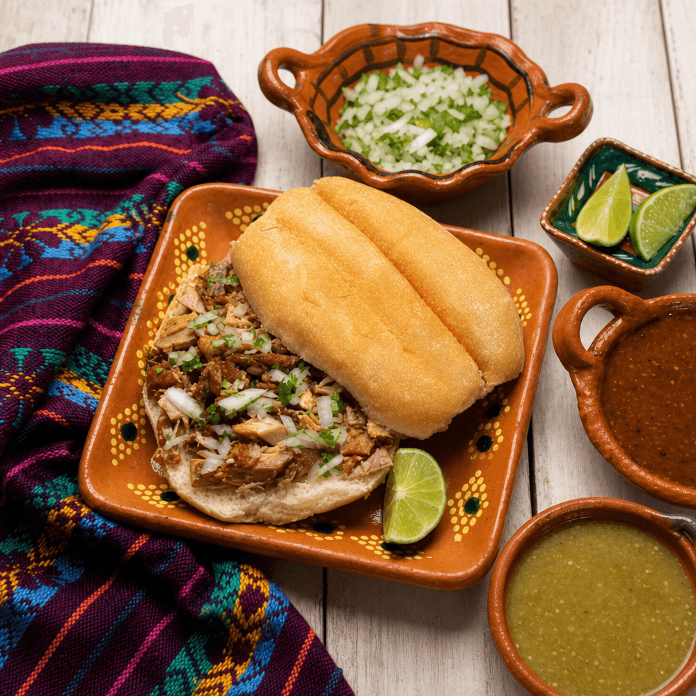 Torta de Carnitas