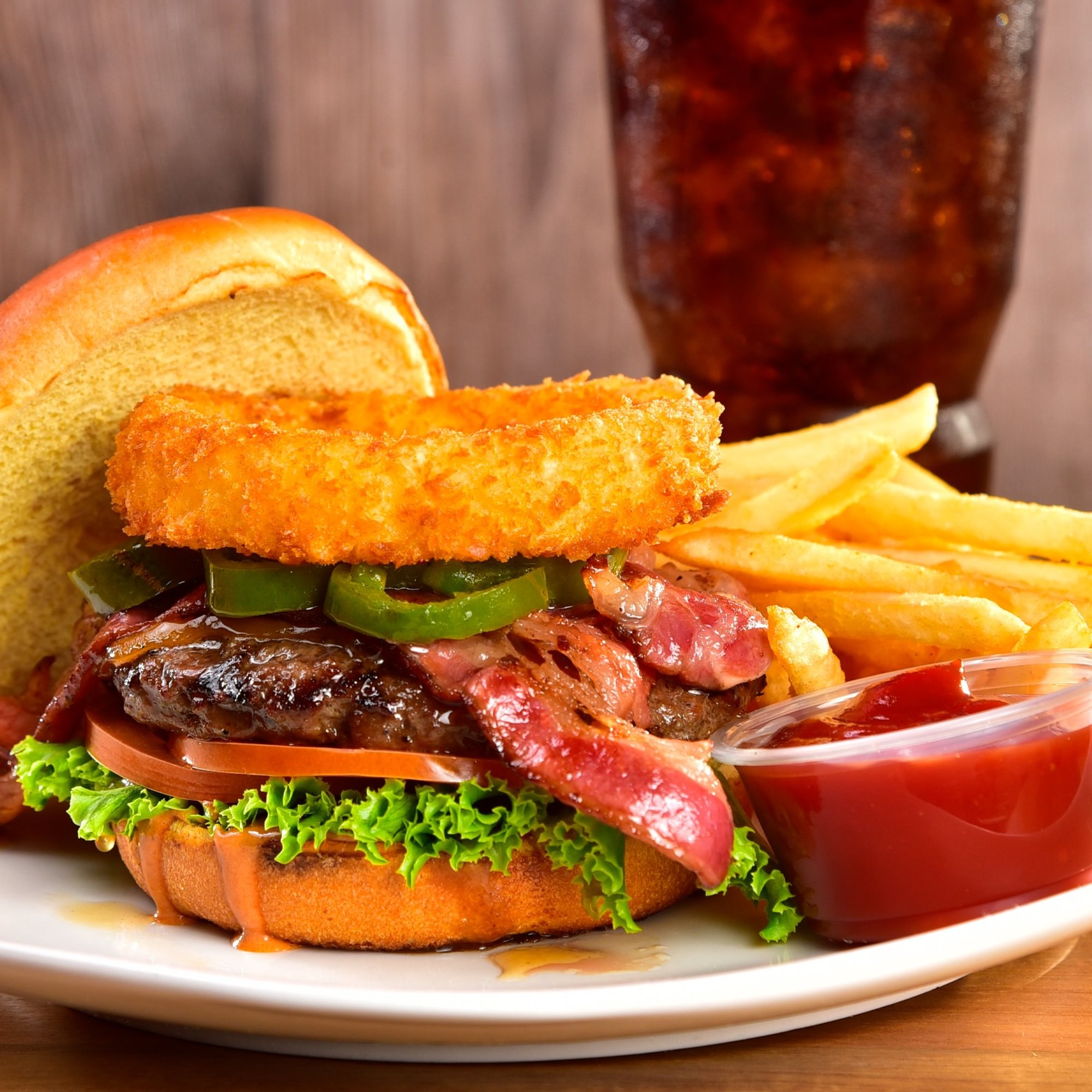 Fred's Super Burger Meal