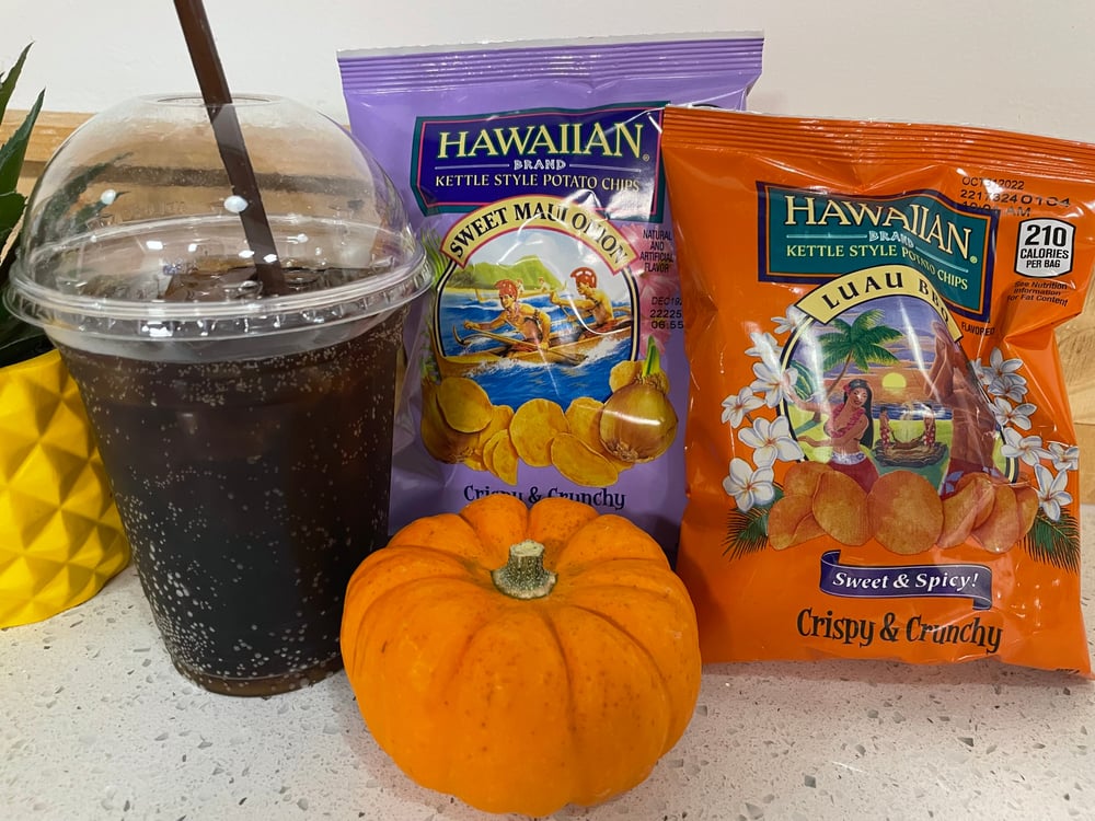 Value Combo Meal (Hawaiian Chips & 16oz Soda)