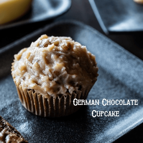 German Chocolate Cupcake