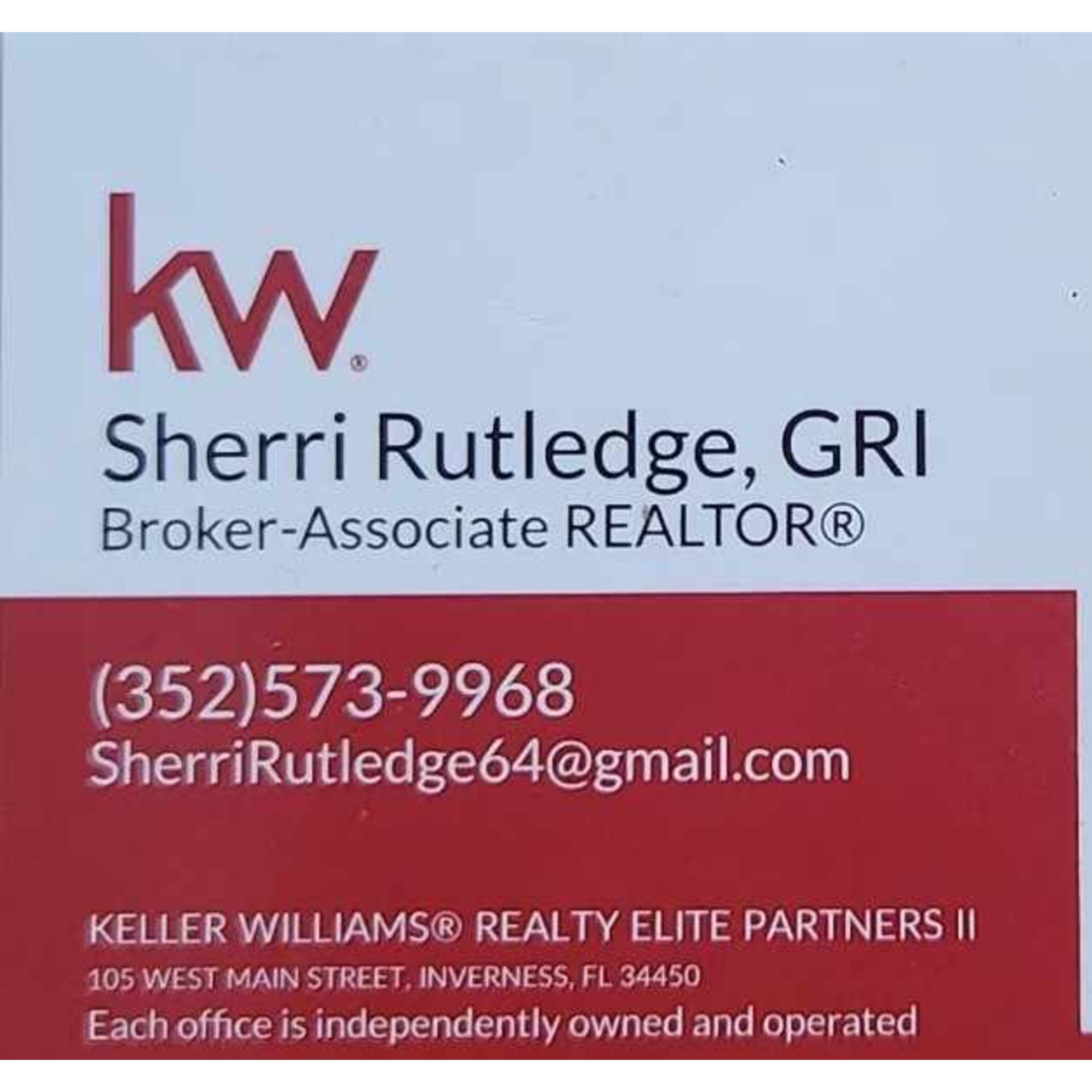Sherri Rutledge Keller Williams Realty