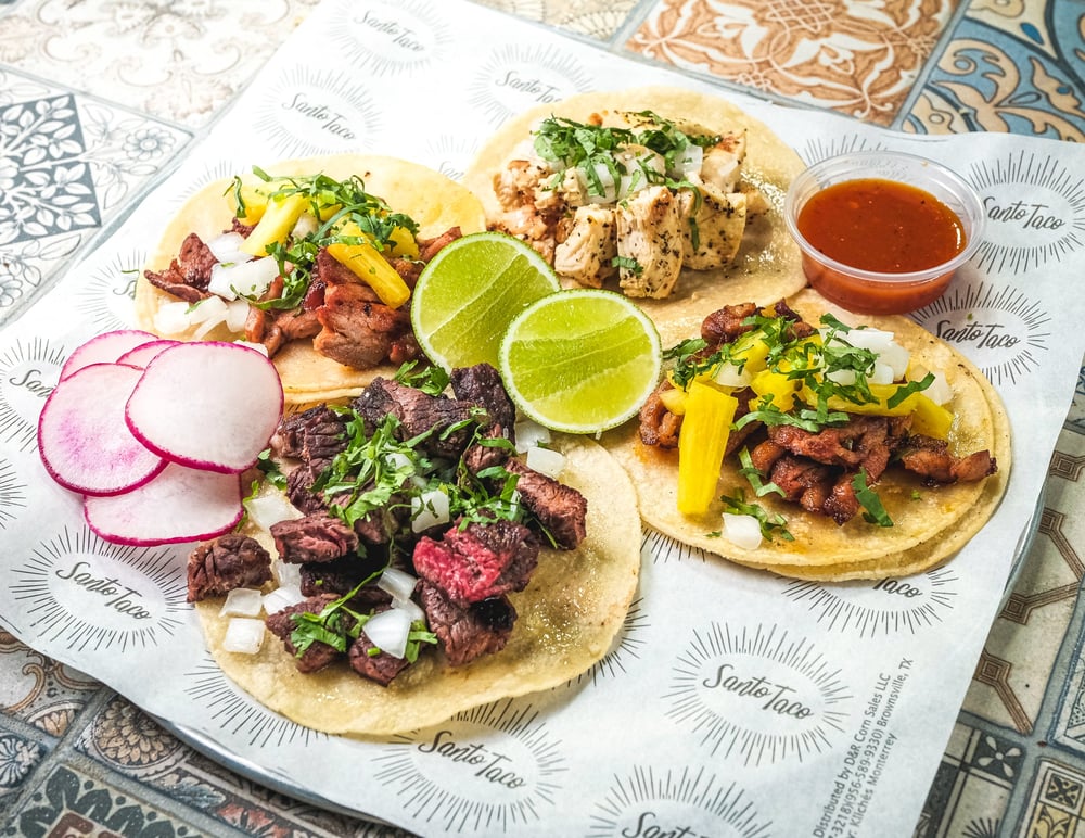 #1 - 5 Tacos & Drink