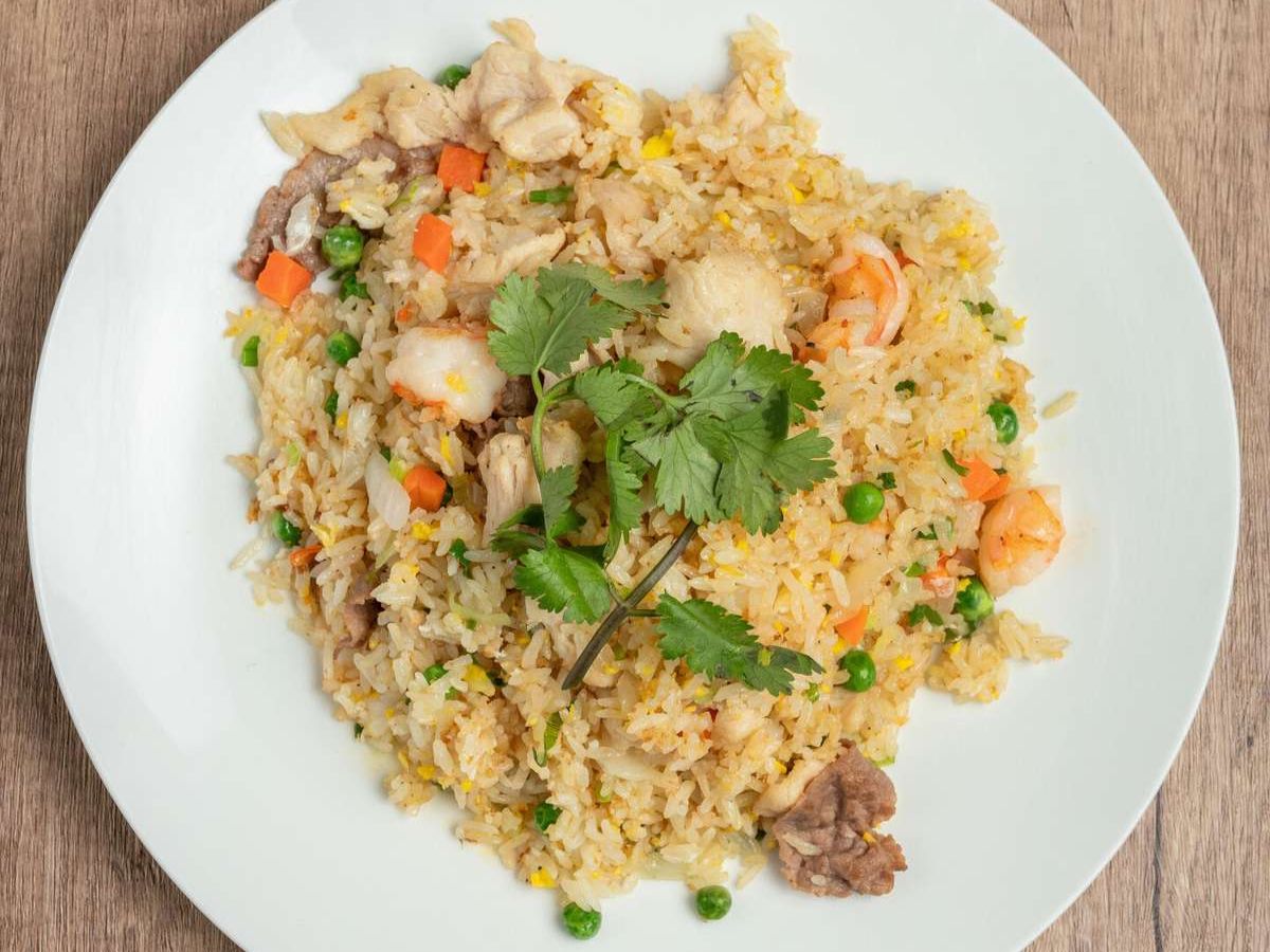 Green Basil Fried Rice