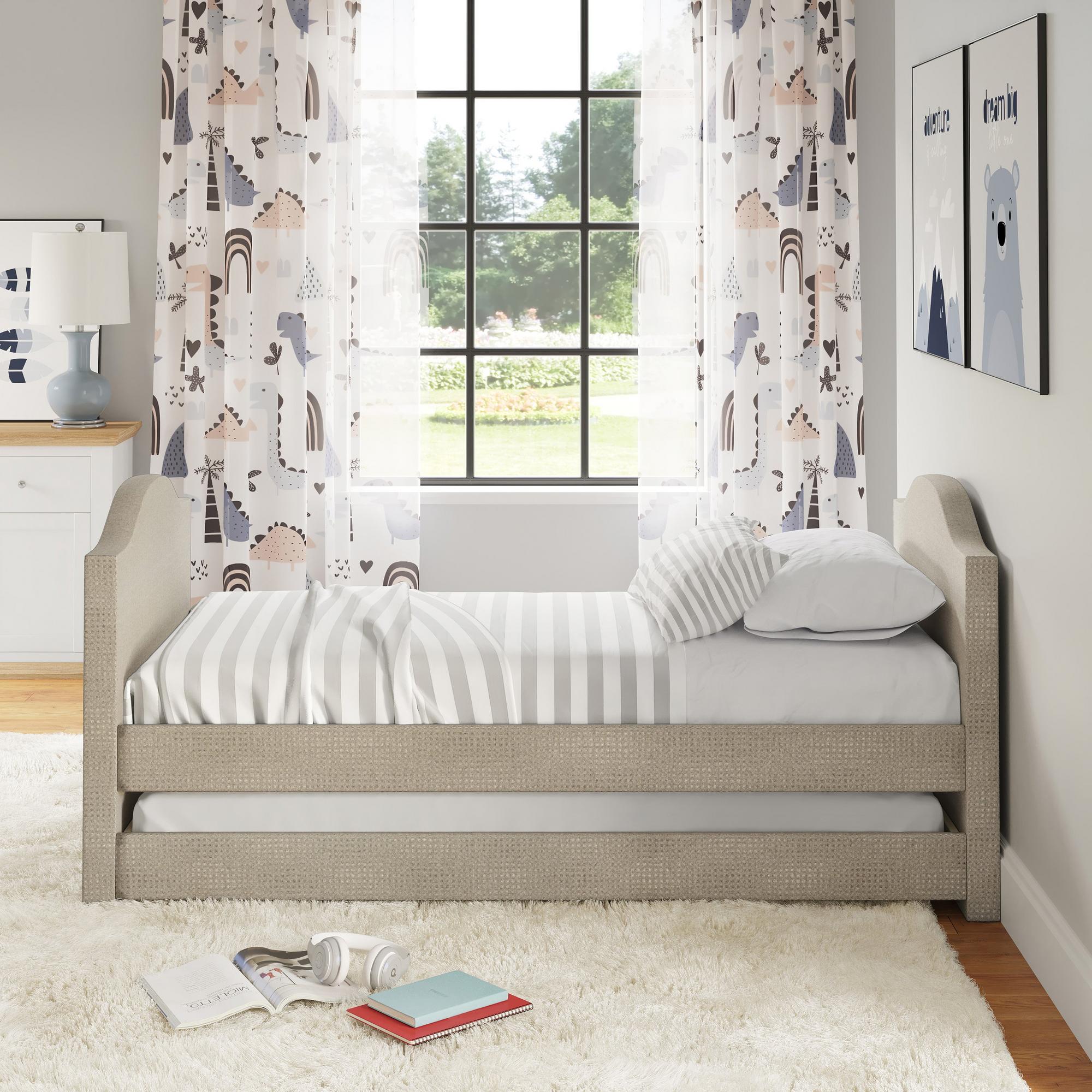 Twin Megan Day Bed - White Linen 