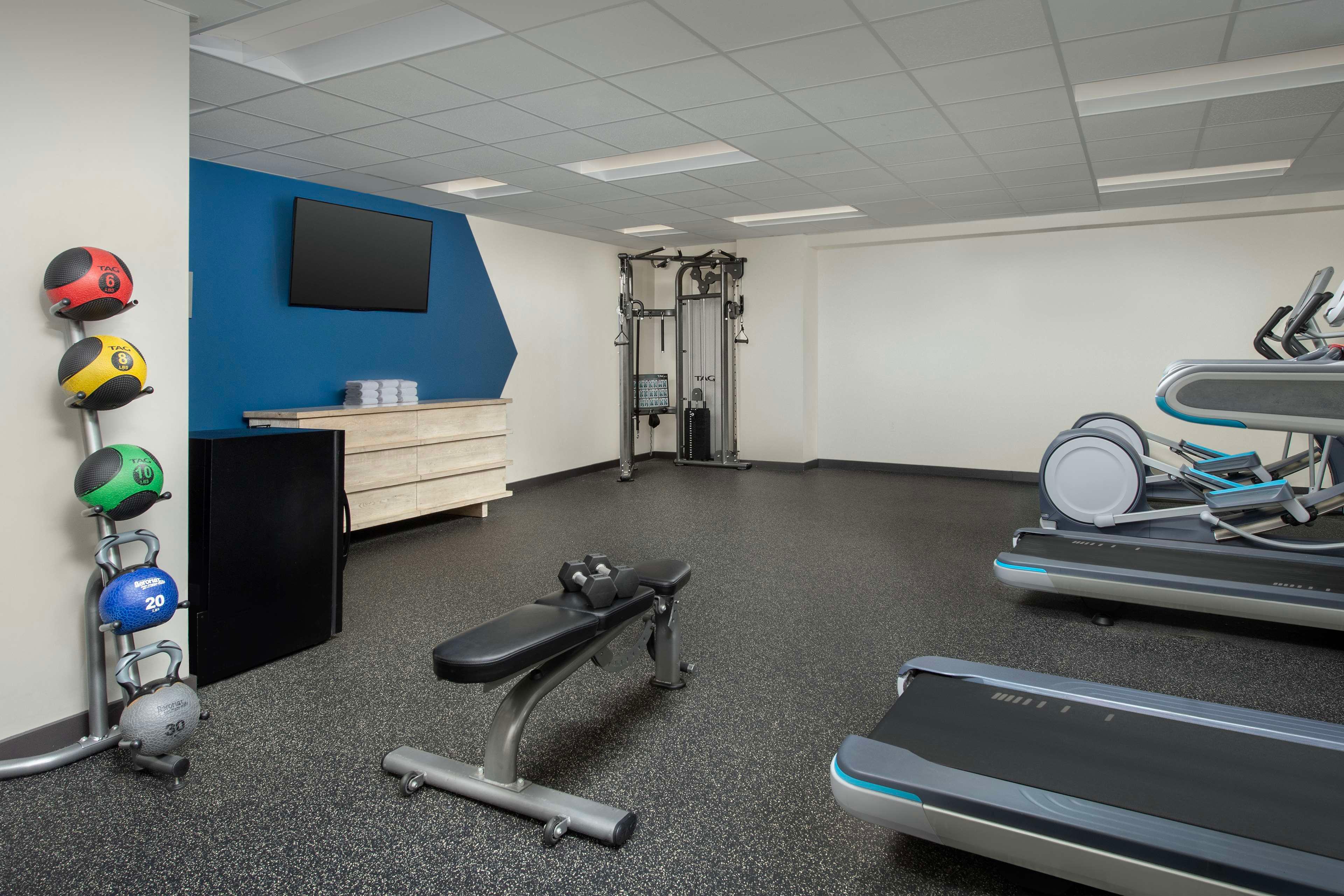 Health club  fitness center  gym