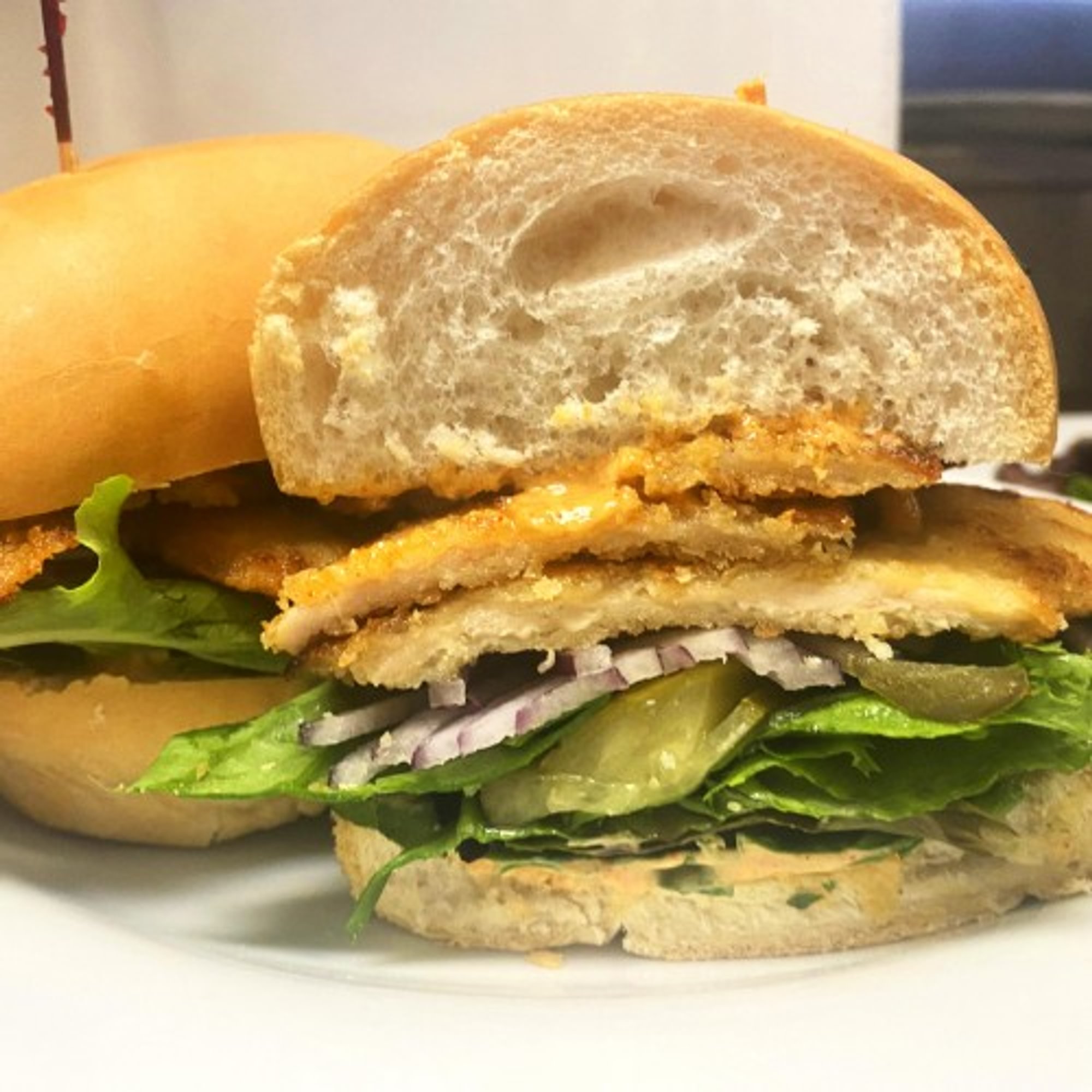 Chicken Schnitzel Sandwich