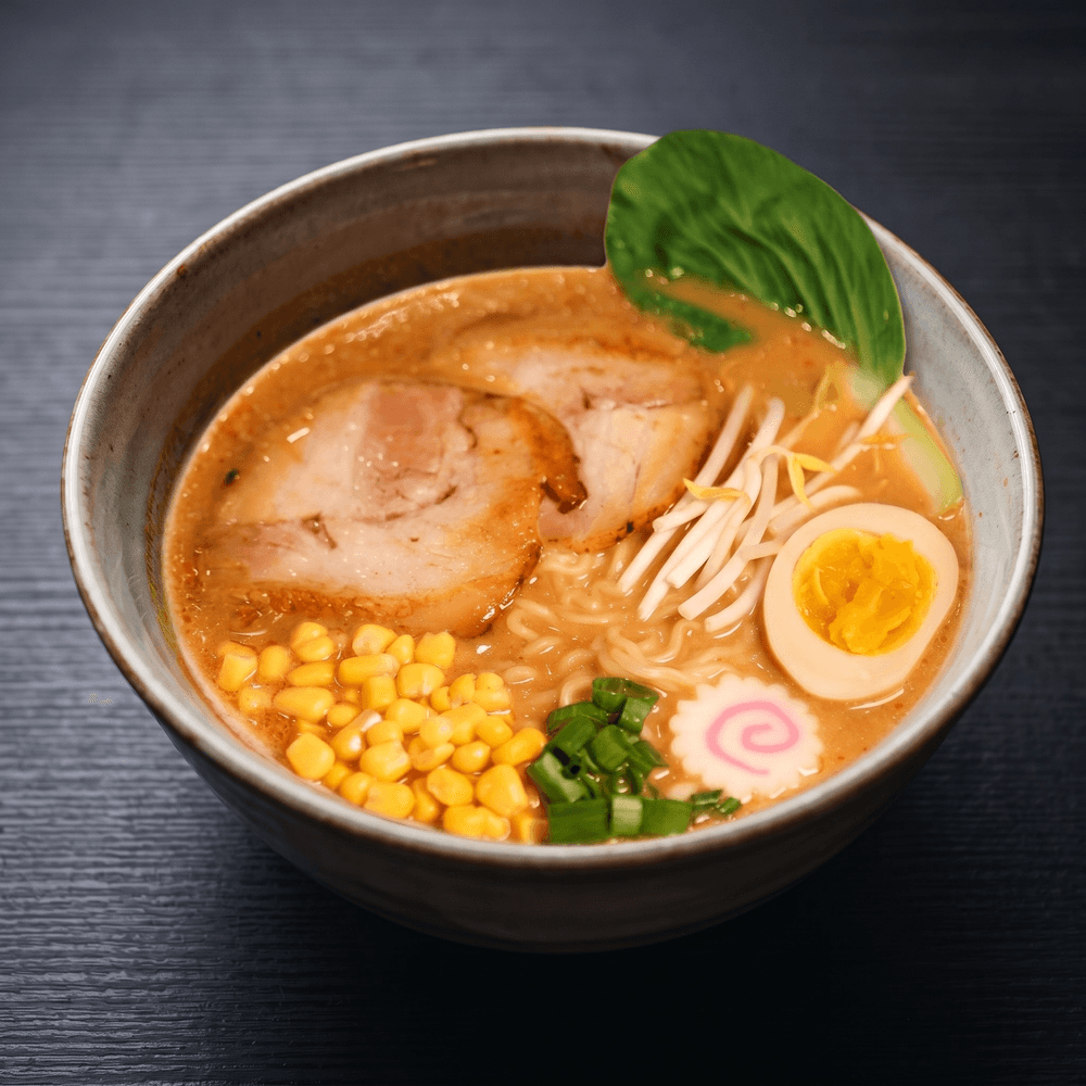 Miso Ramen (soybean paste based broth)