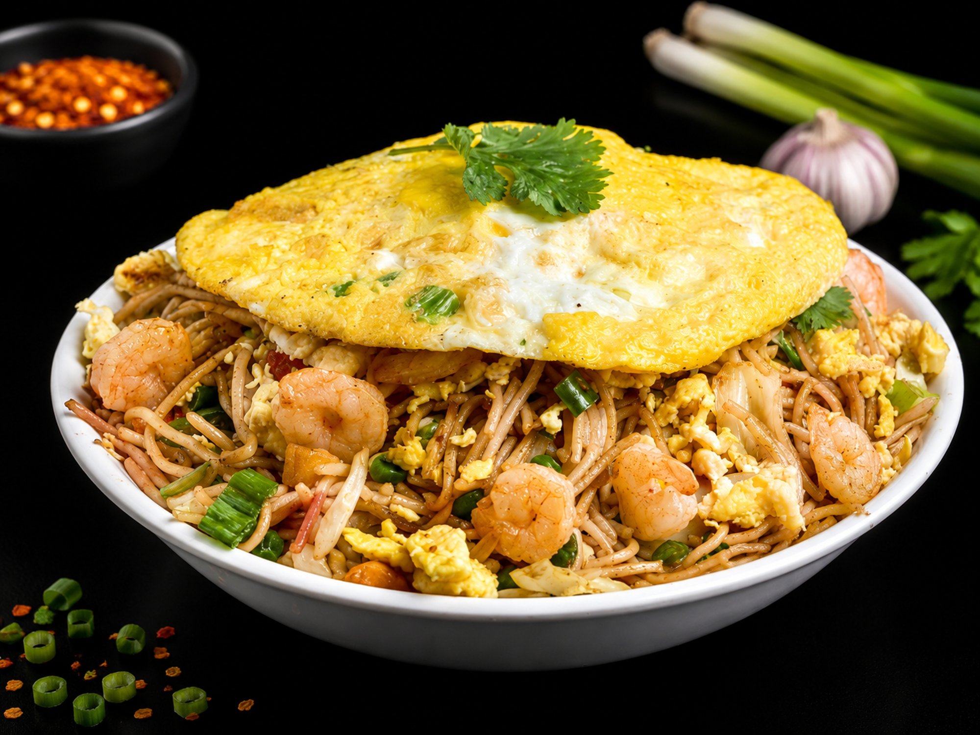 Hakka Shrimp Noodles