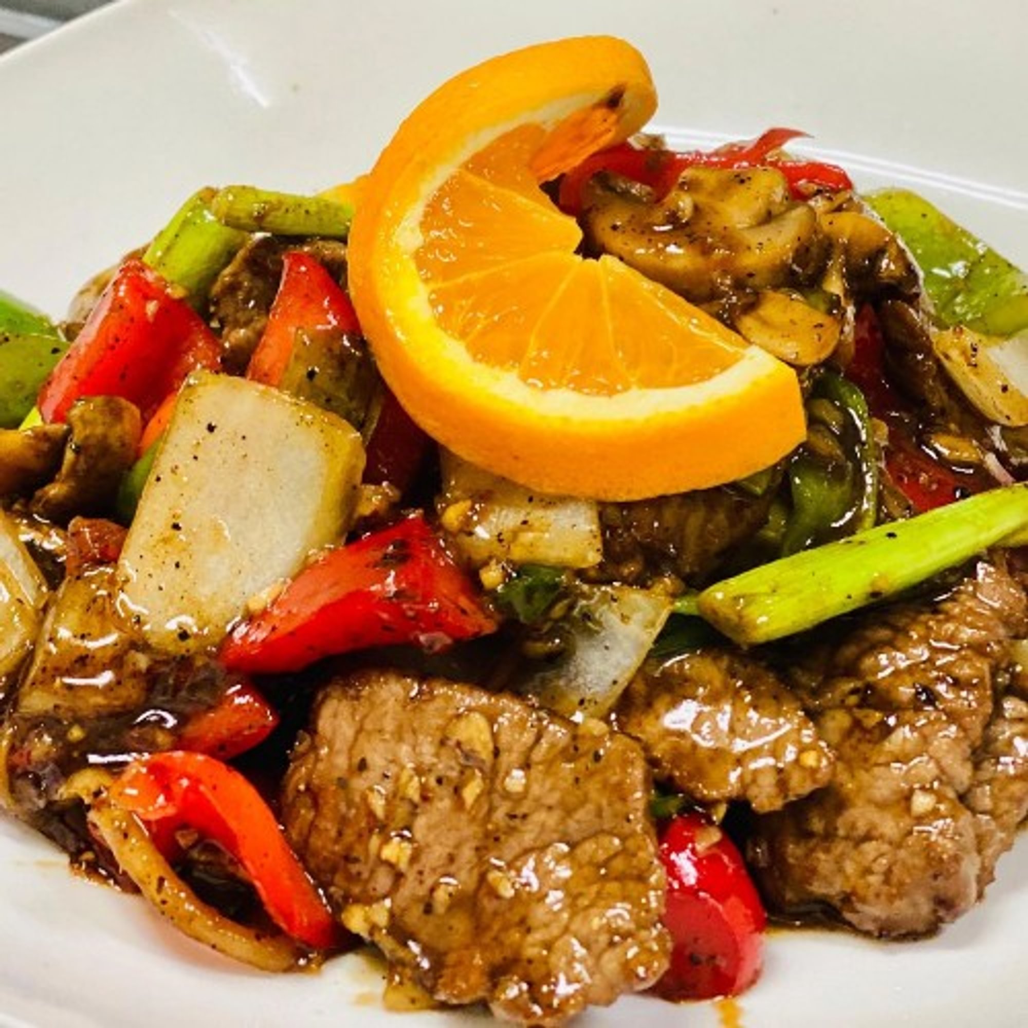Black Pepper-Ginger Beef