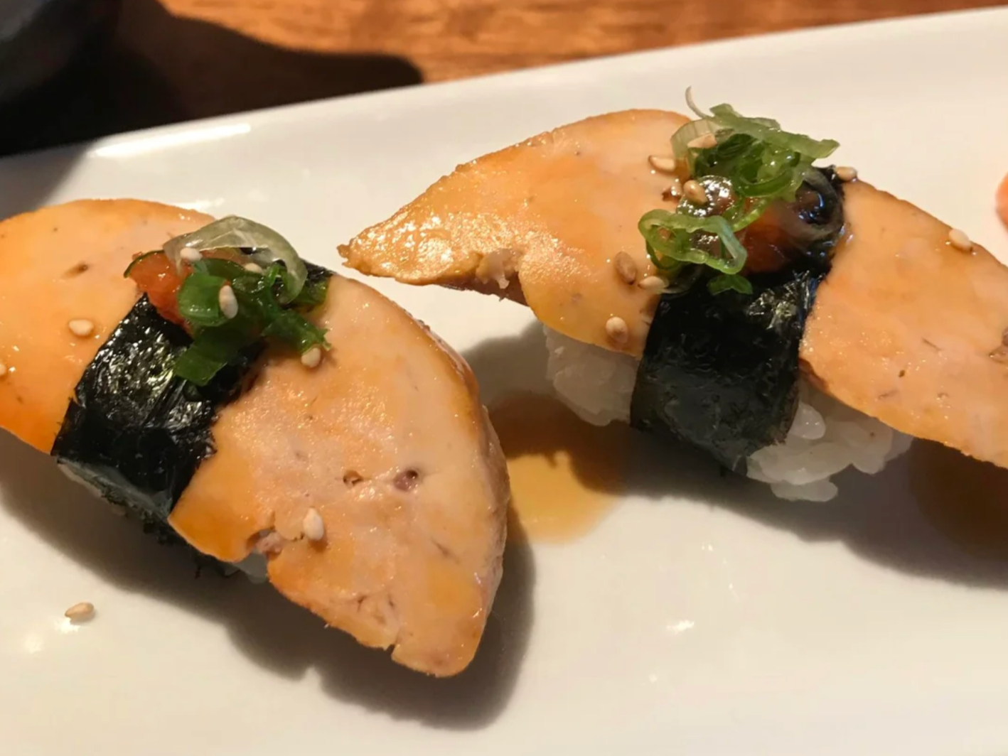 Monkfish Liver Nigiri