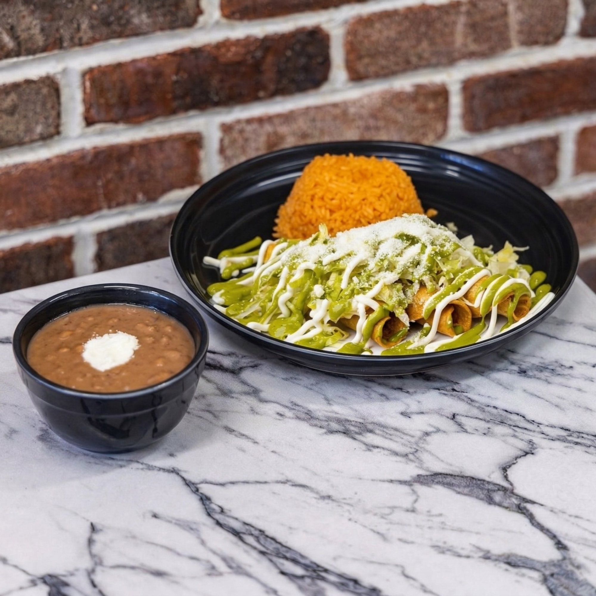 Flautas Plate