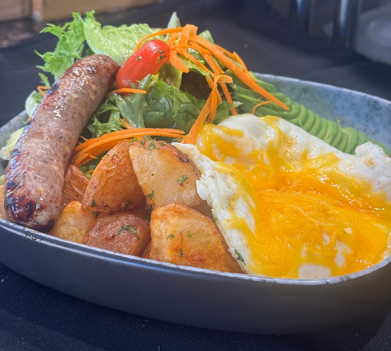 Chicken Sausage Breakfast Bowl