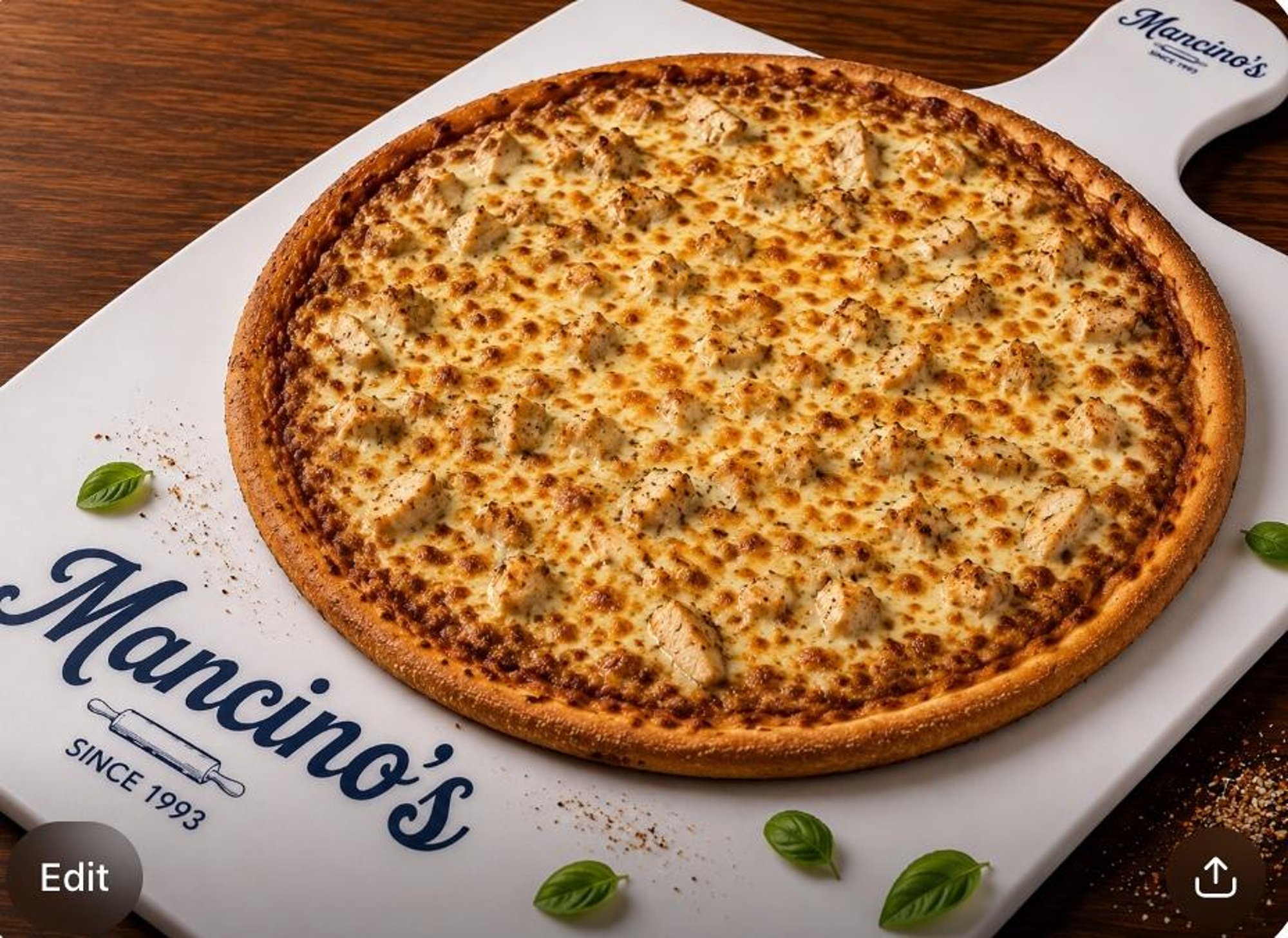Medium BBQ Chx Pizza