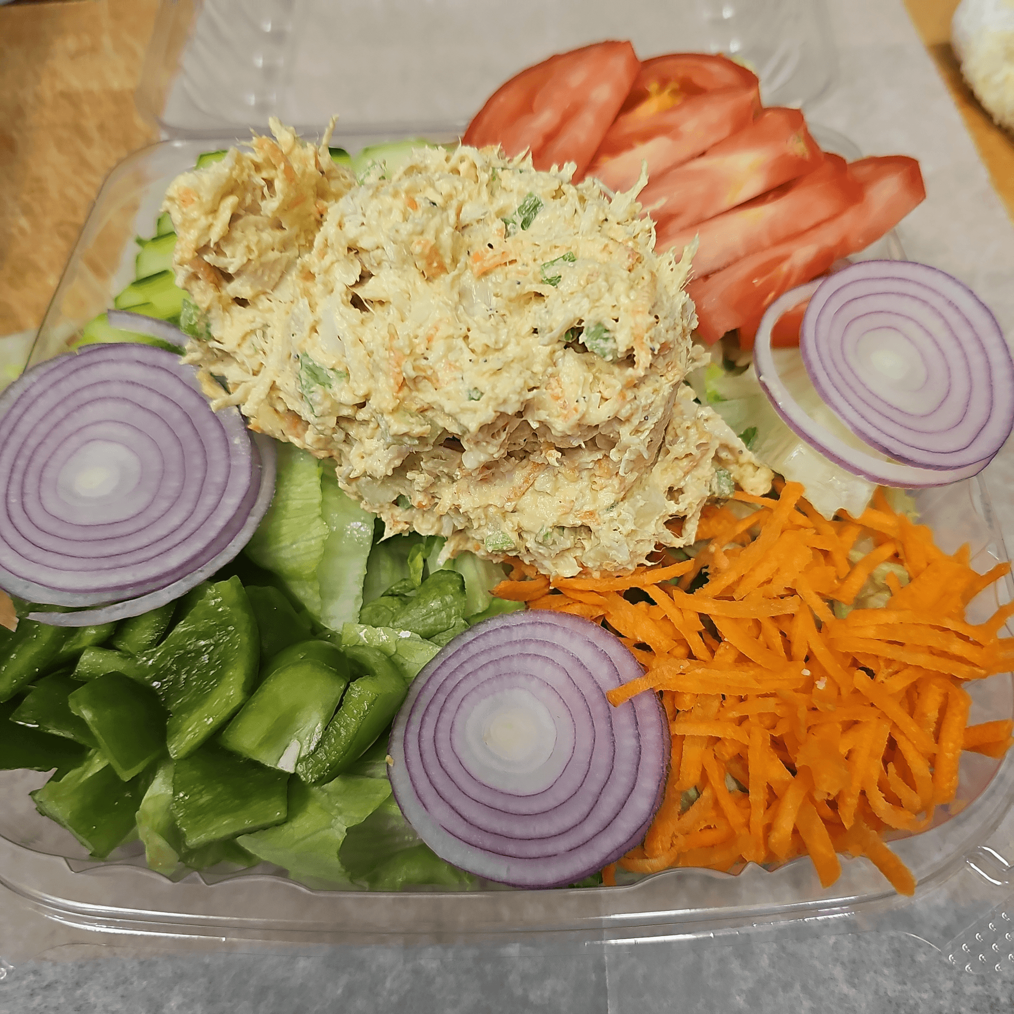 Salad W/ Chicken Salad