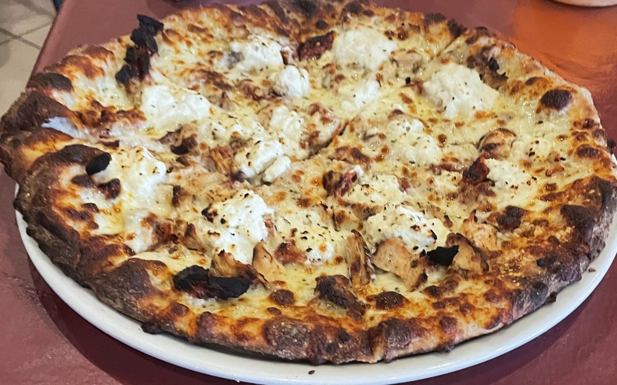 White Pie Pizza