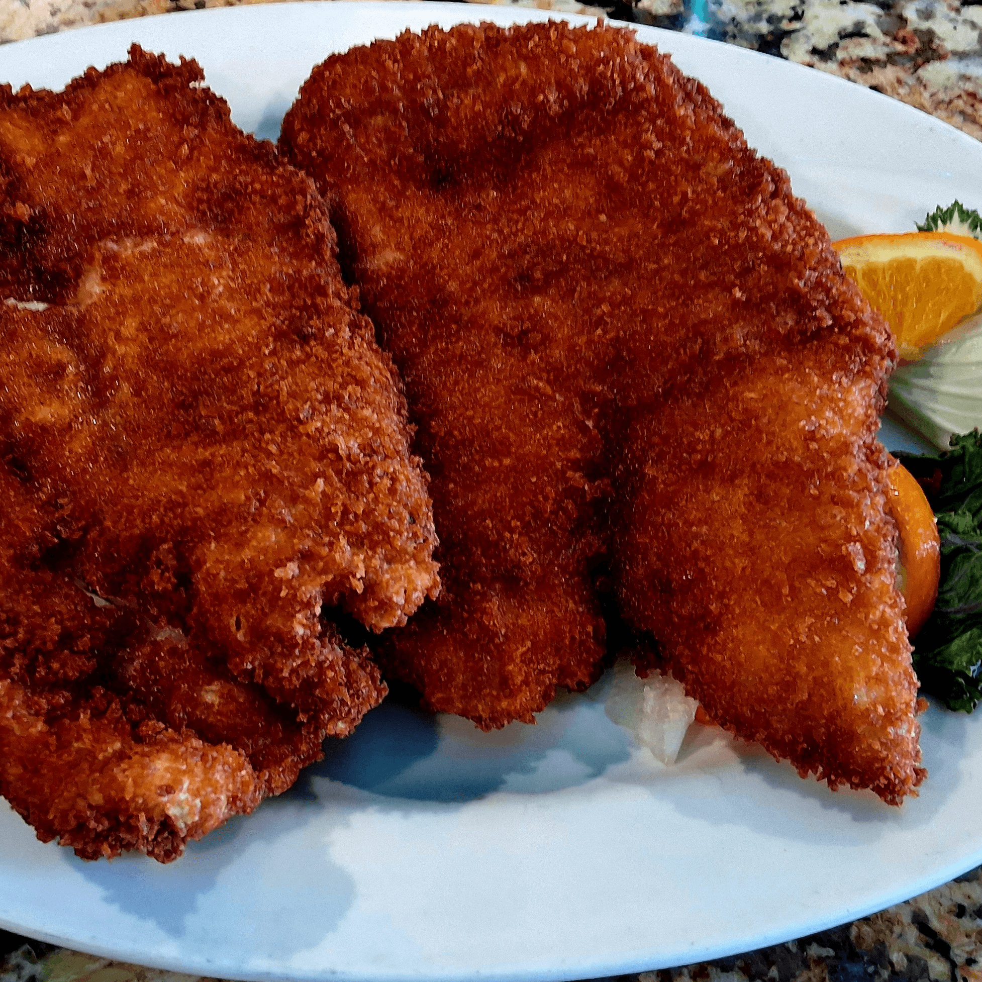 Fried Fillet of Flounder