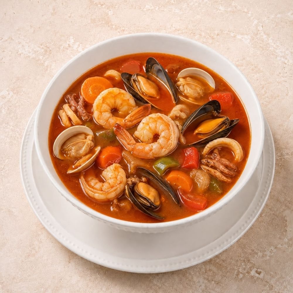 Caldo de Mariscos