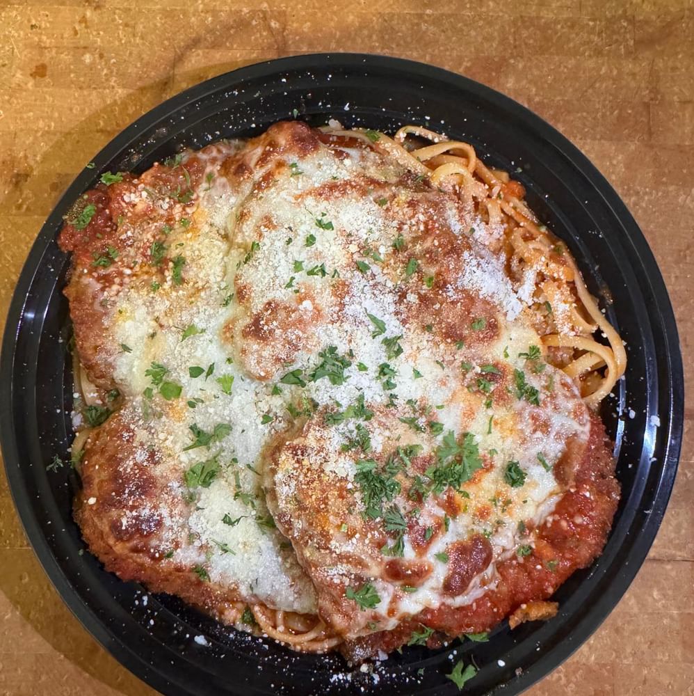Veal Parmesan Pasta