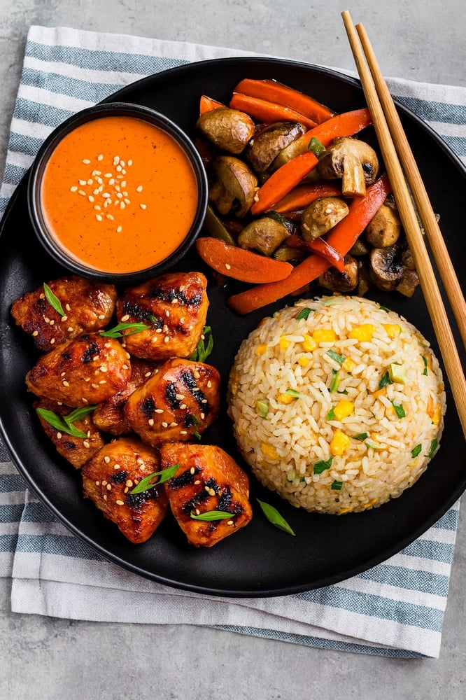 Salmon Hibachi