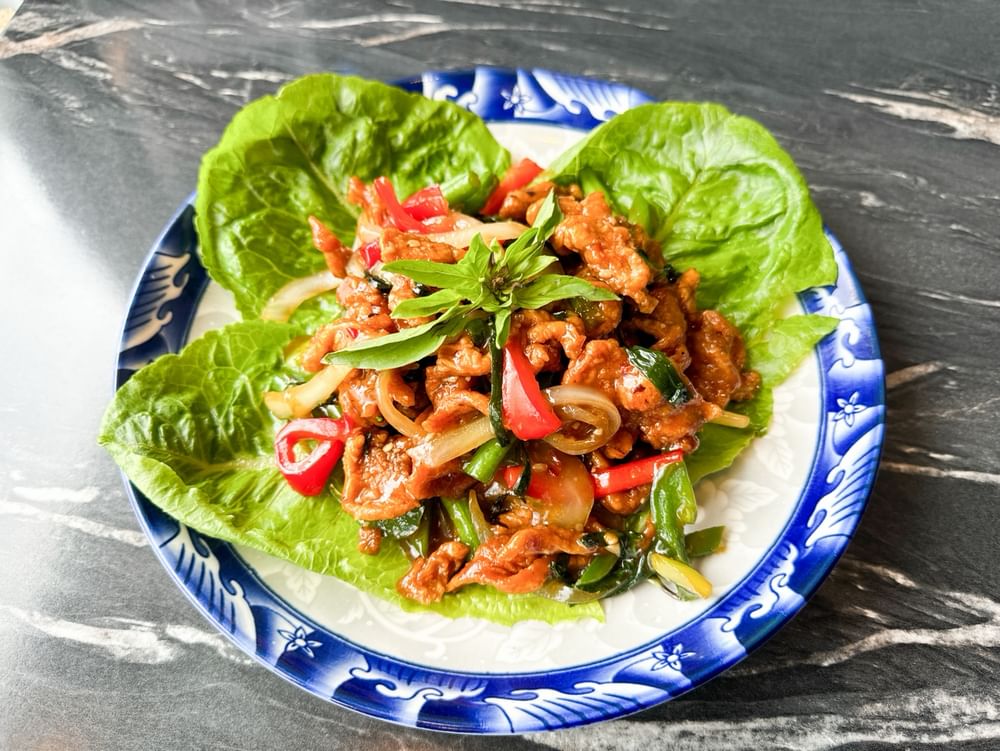 Crispy Chicken Basil 🌶️🌶️