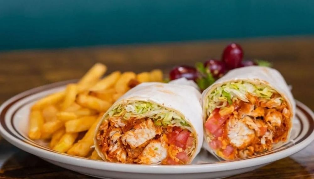 Chicken Tinga Burrito