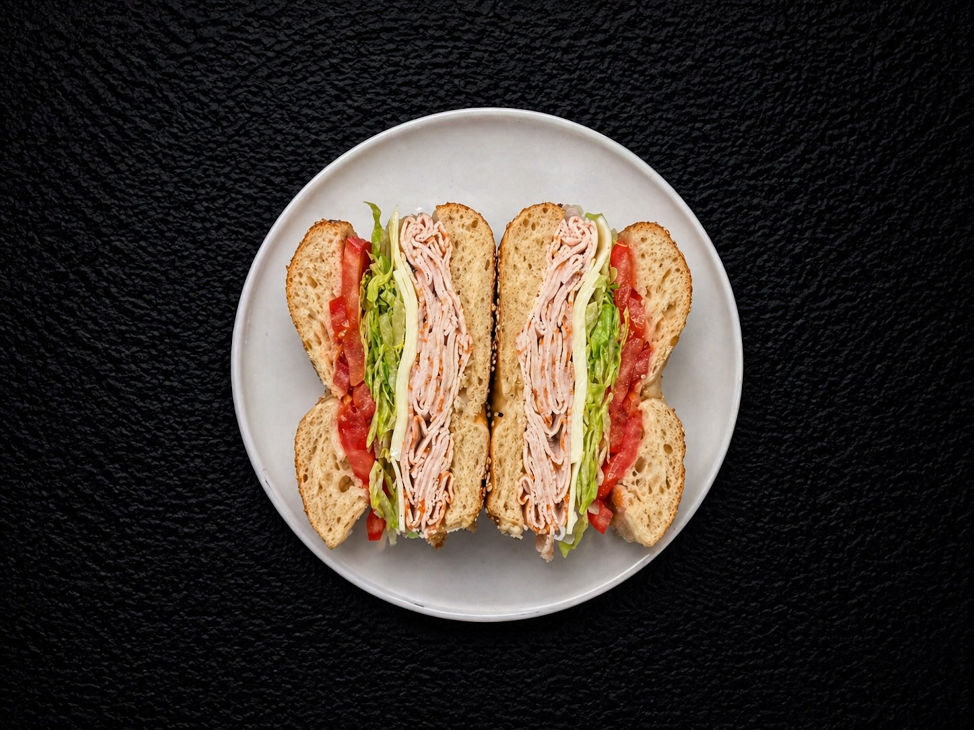 Turkey & Swiss Sandwich