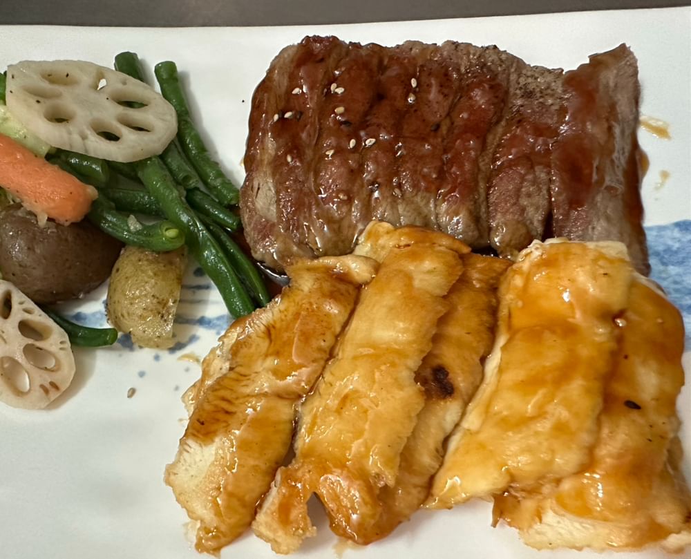 Chicken & Beef Teriyaki