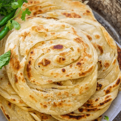 Malabar (Kerala-Style) Paratha