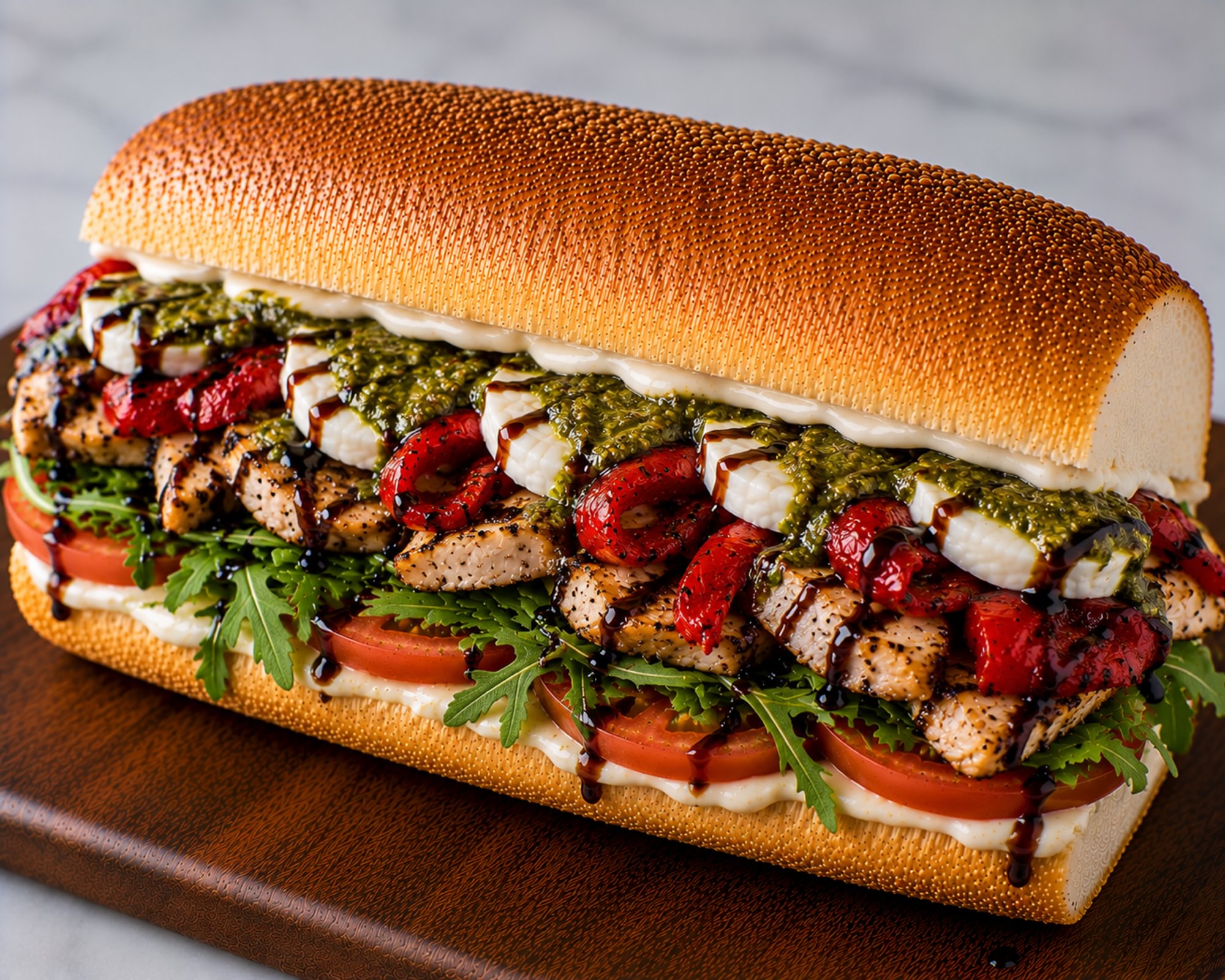 Chicken Pesto Sandwich