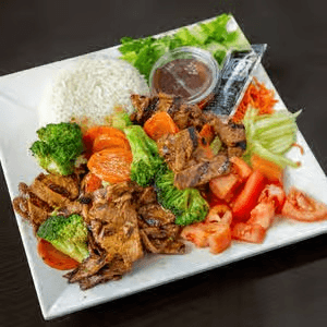 L8. Pork Stir Fry Plate