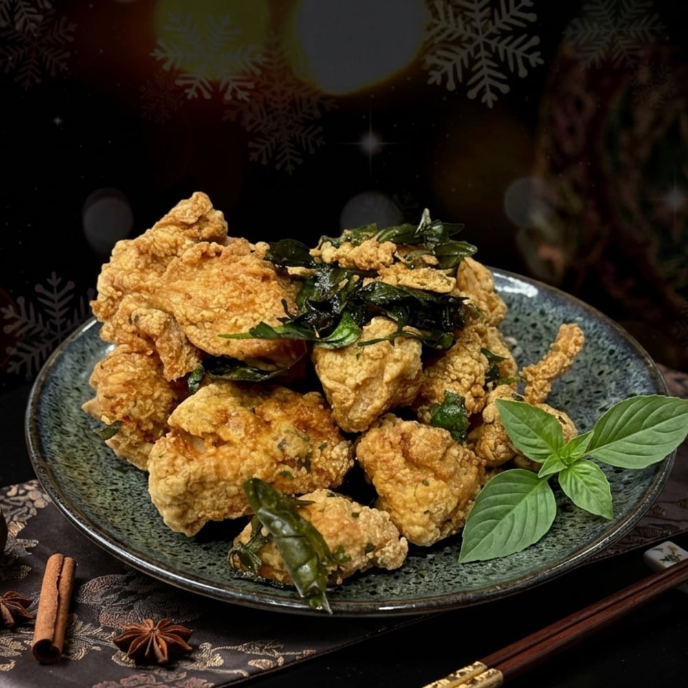 Five Spices Popcorn Chicken