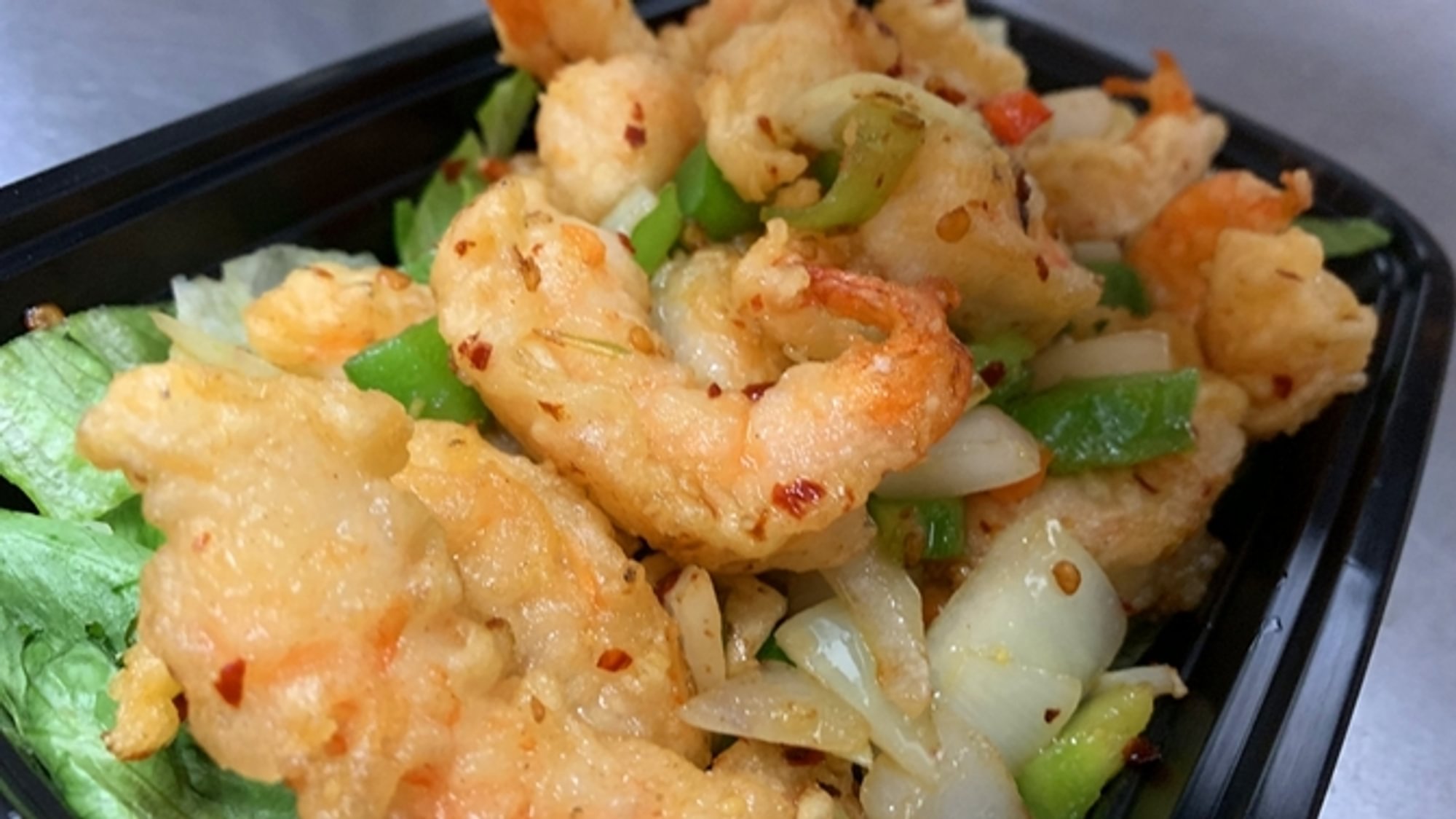 Spicy Salt & Pepper Jumbo Shrimp