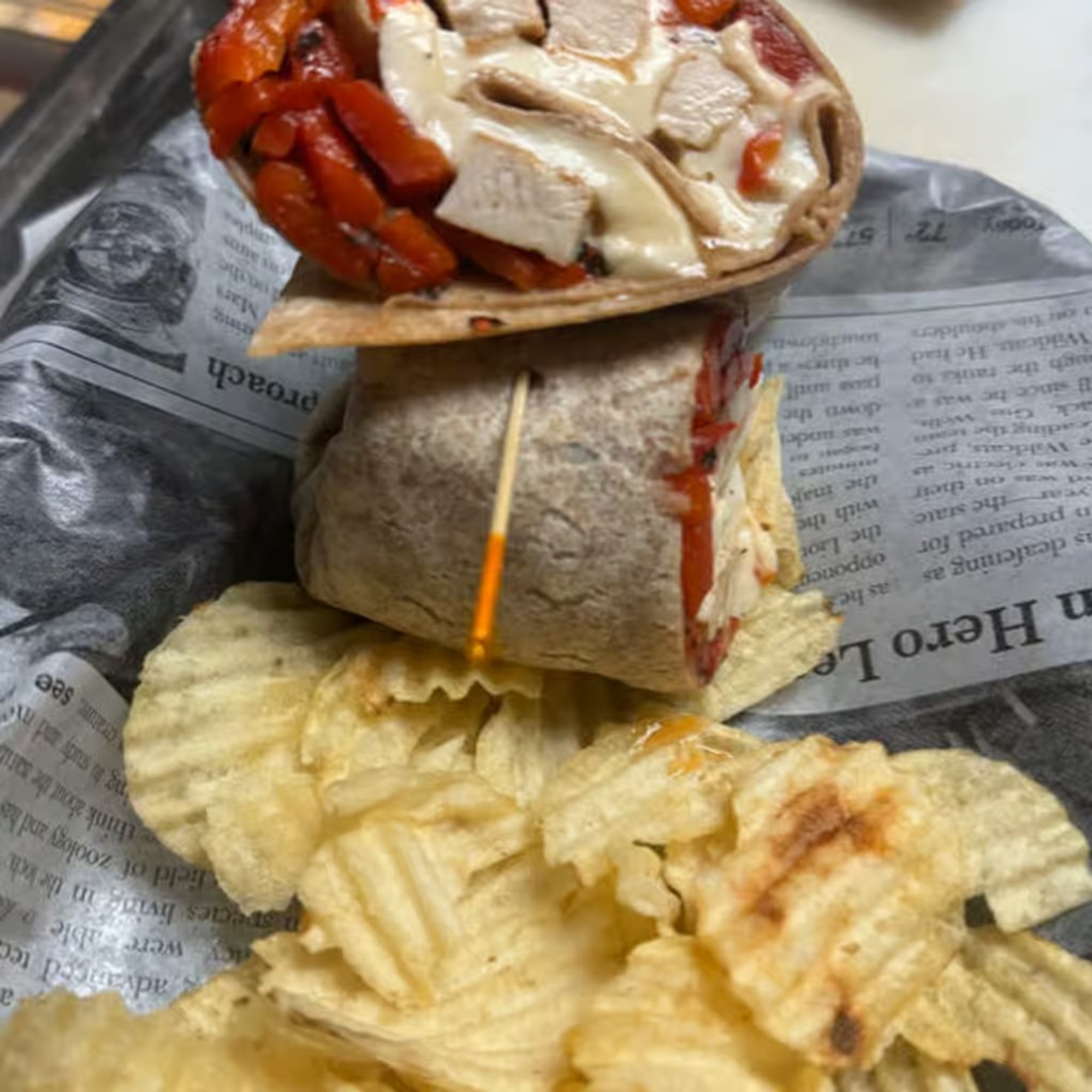 Chicken Italiano Wrap