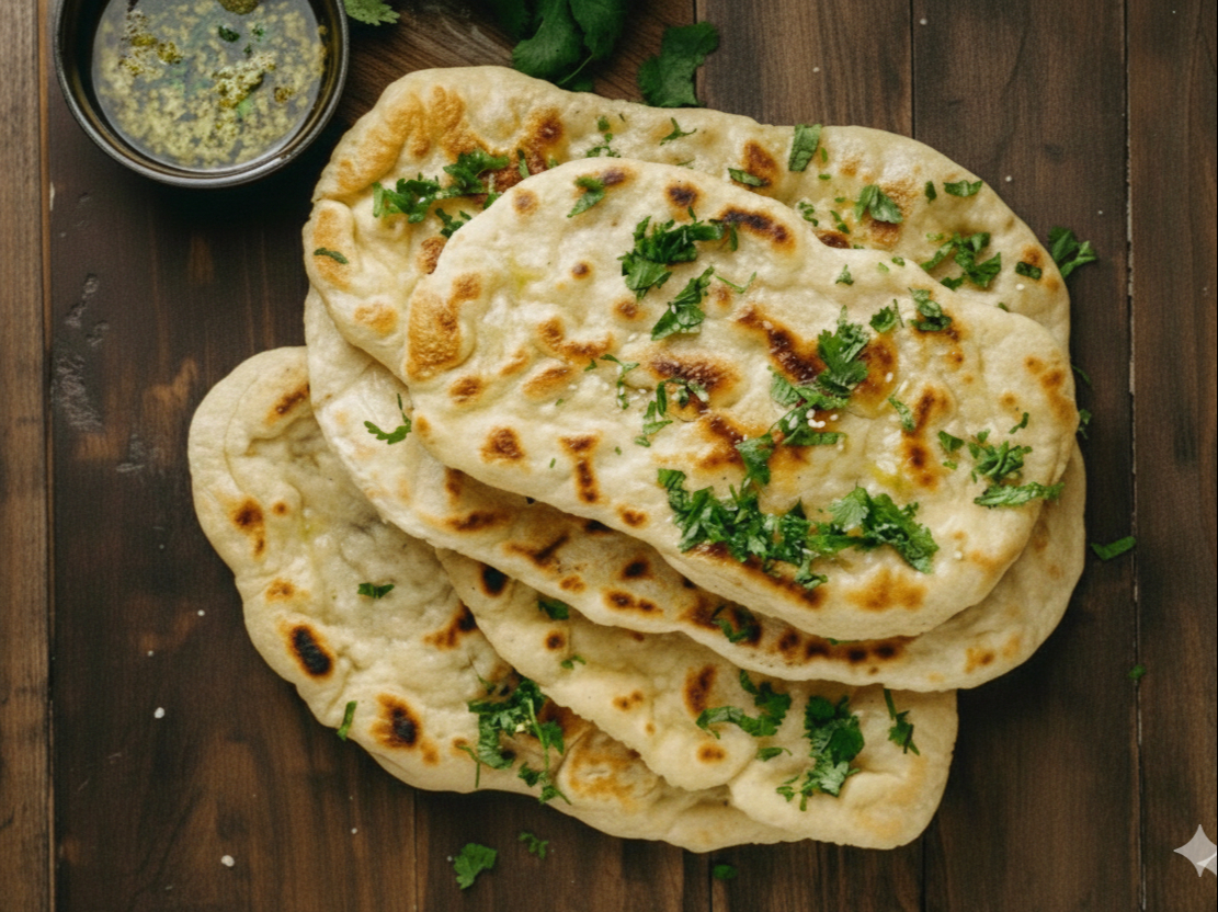 Chilli Garlic Naan