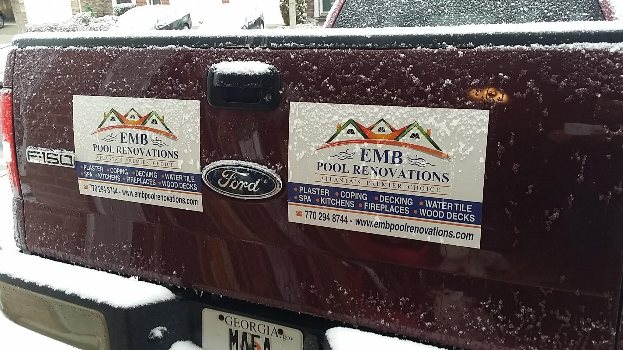 EMB Pool Renovations Logo