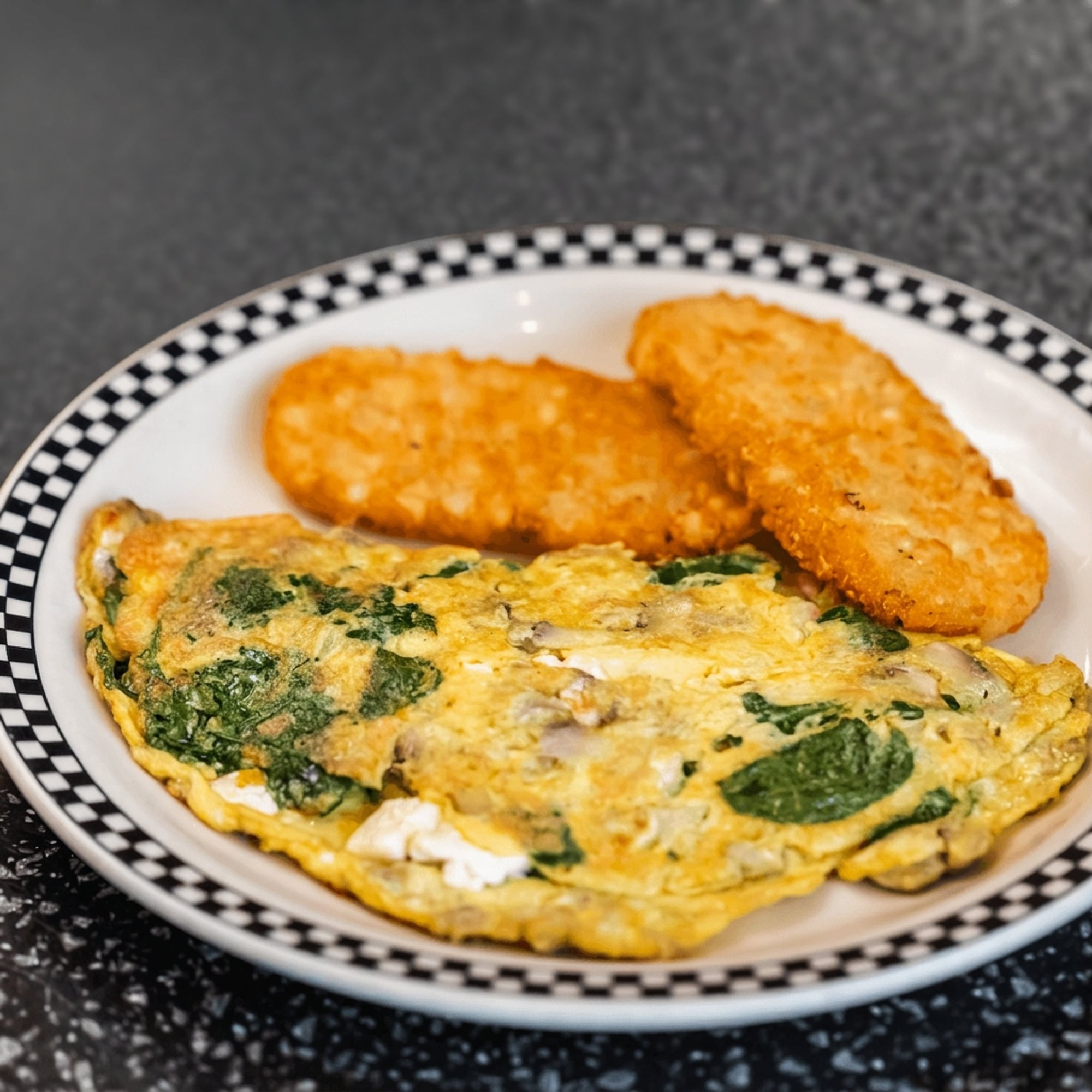 Feta or Goat Cheese Omelette
