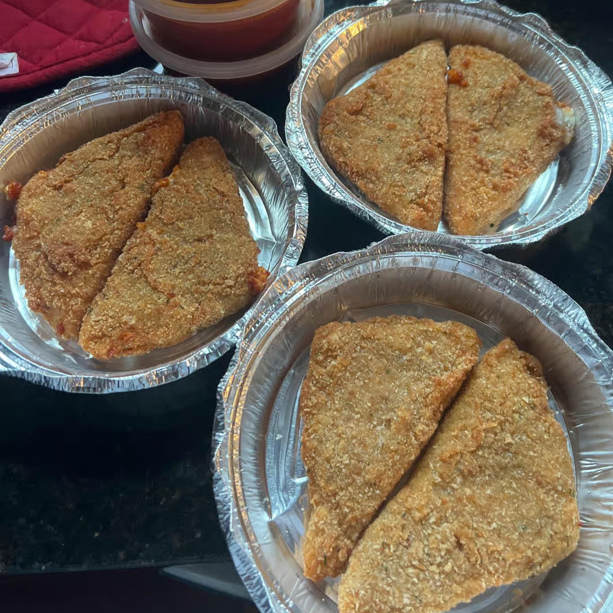 Fried Mozzarella Wedges