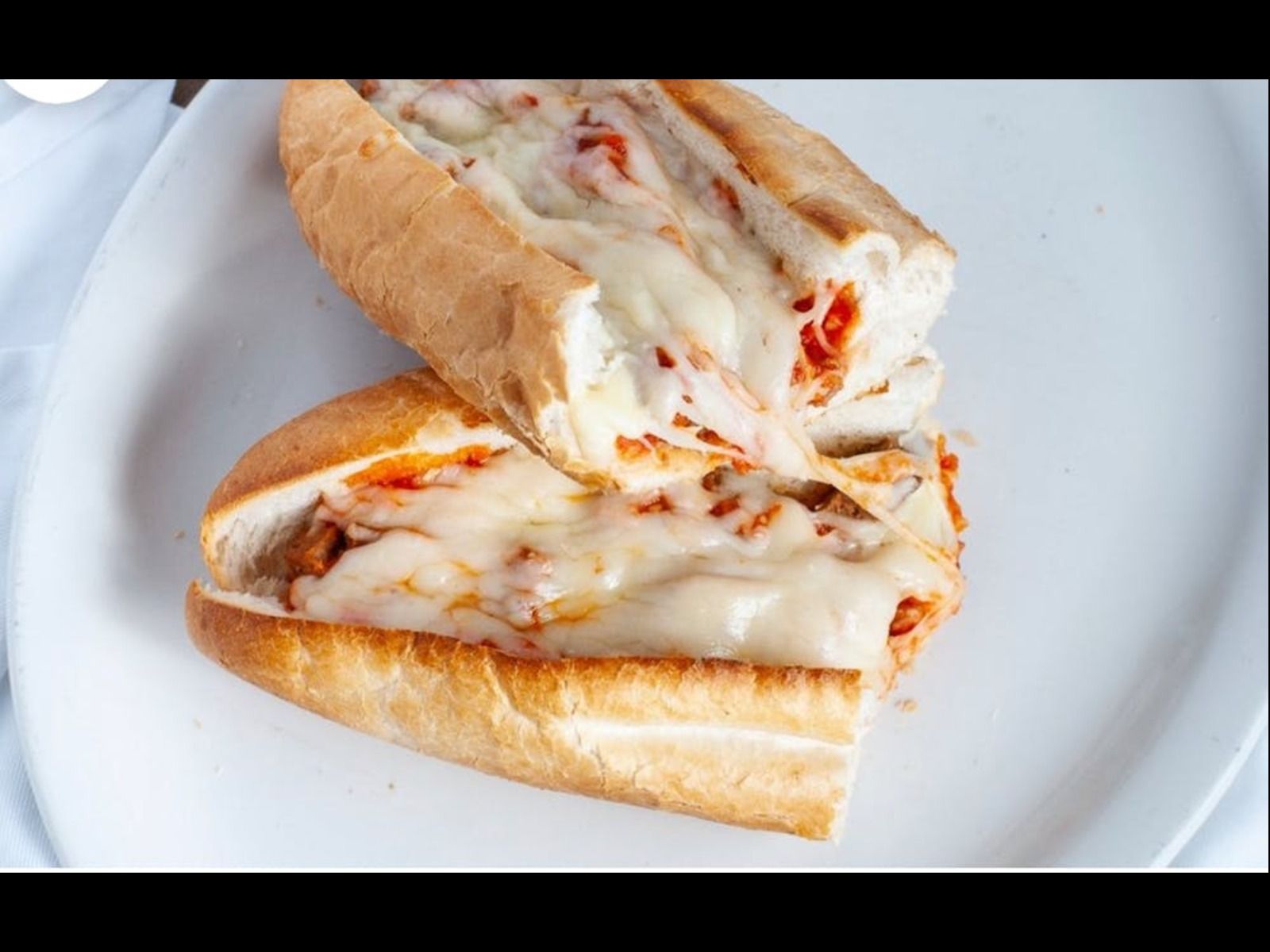 Meatball Parmigiana Sub