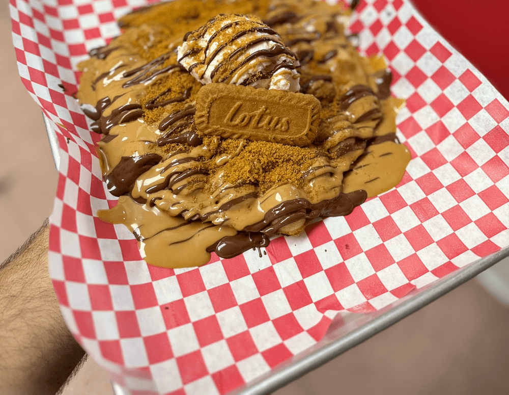 Biscoff Bubble Waffle